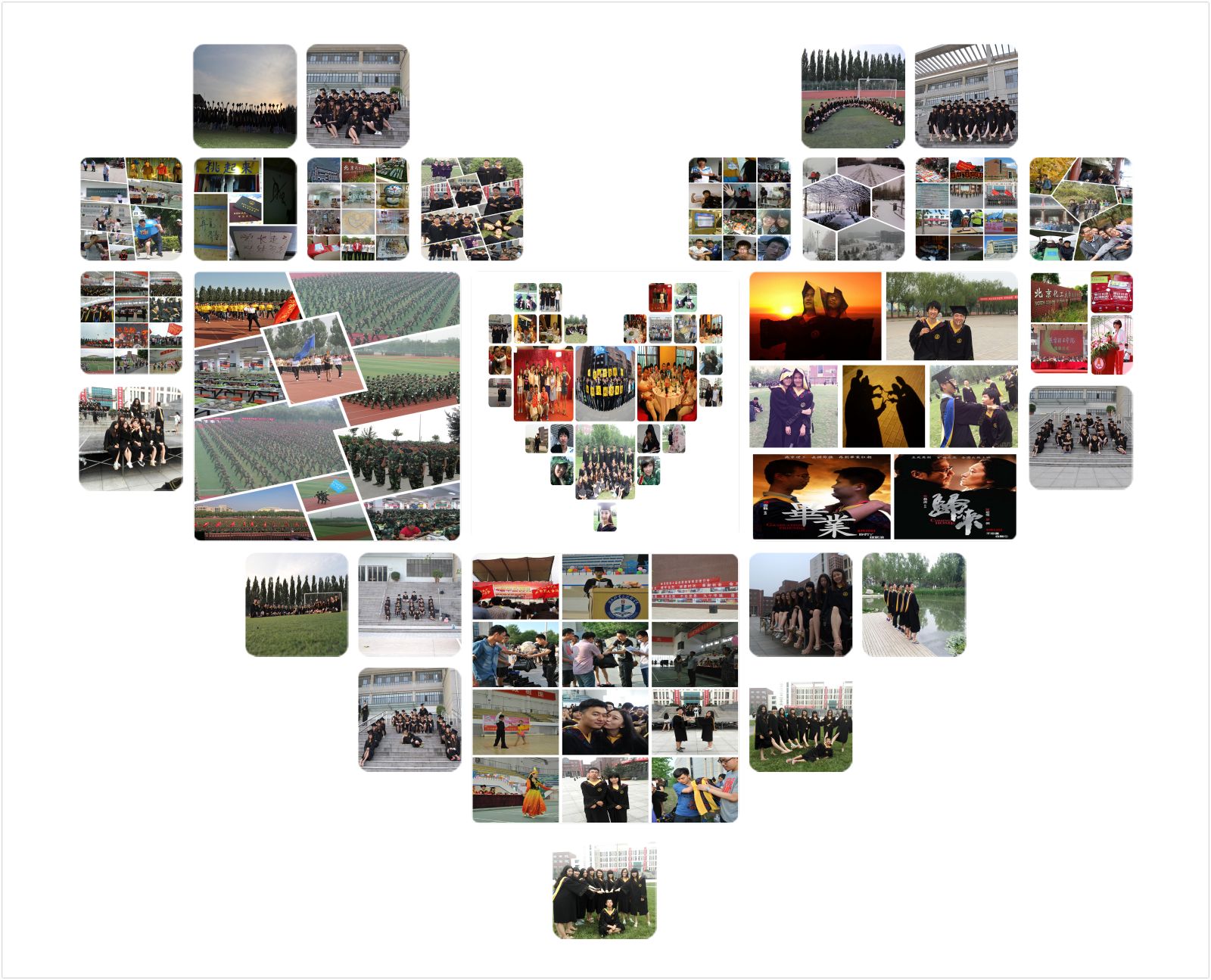The Memory Of Our University！！